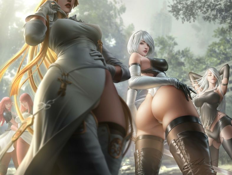 From nier automata fucks till